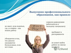 Трудоустройство после вуза